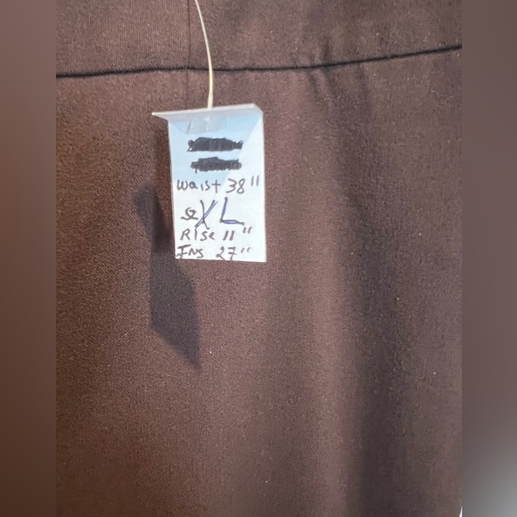 071. Caslon Brown Dress Pants XL • Inseam 27 - Picture 3 of 5